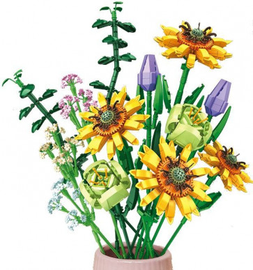 Wildflowers Brick Building Set