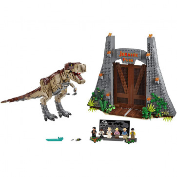 Jurassic World Jurassic Park: T. rex Rampage 75936 Brick Building Kit