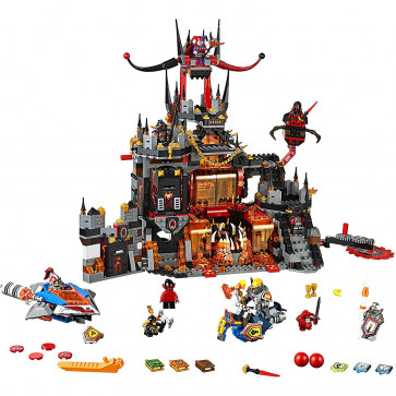 Nexo Knights Jestro's Volcano Lair 70323 Brick Building Kit