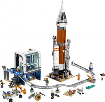 City Space Deep Space Rocket and Launch Control 60228 Brick Building Kit