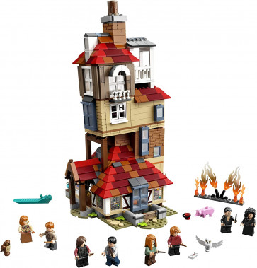 Harry Potter Attack on The Burrow 75980 Brick Building Kit