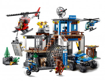 City Mountain Police Headquarters 60174 Brick Building Kit