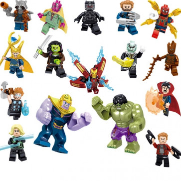 Avengers Complete 16pc Character Brick Set