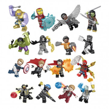 Brick Avengers Infinity War Figures Complete Collection