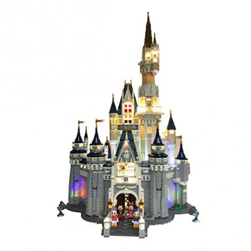 Deluxe Lighting Kit for Your Disney Castle Set 71040