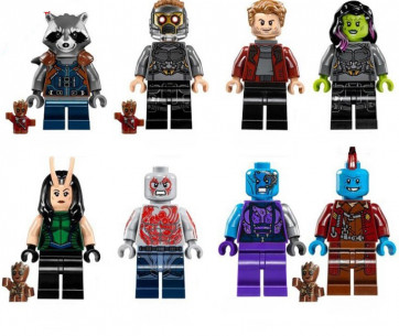 Lego Brick Guardians of the Galaxy Complete Collection