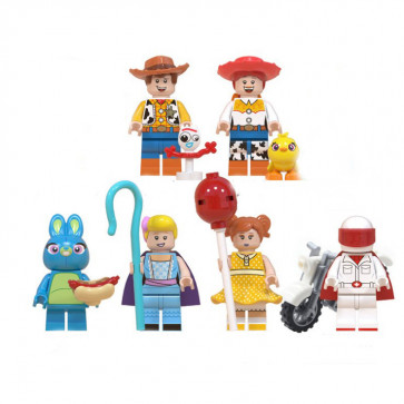 Lego Brick Toy Story 4 Complete Figure Set