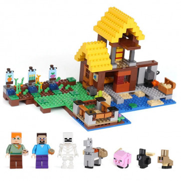 Minecraft The Farm Cottage  Building Kit