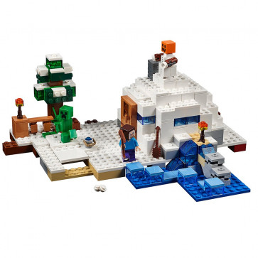 Minecraft The Snow Hideout Building Kit