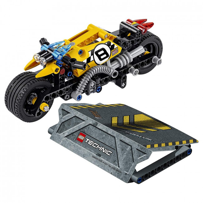 Technic Stunt Racer Bike Building Kit Brickabay