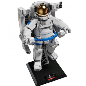 White Astronaut Brick Building Set 