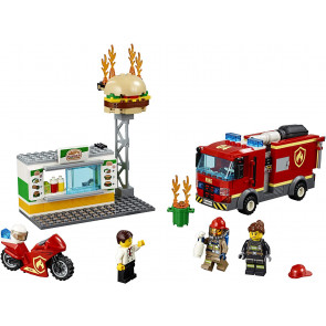 City Burger Bar Fire Rescue 60214 Brick Building Kit