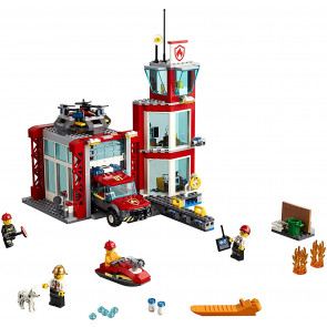 City Fire Station 60215 Fire Rescue Tower Brick Building Set