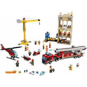 City Downtown Fire Brigade 60216 Brick Building Kit
