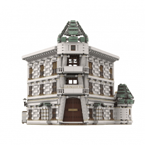 Harry Potter Gringotts Bank and Ukranian Ironbelly Dragon 75978 Brick Building Kit