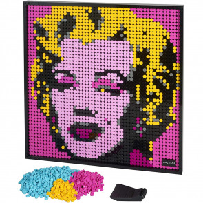Art Andy Warhol Marilyn Monroe 31197 Brick Building Kit