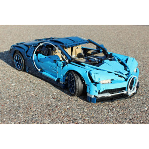 Bugatti Chiron Race Car Building Kit and Engineering Toy