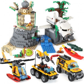 City Explorers Jungle Exploration Site 60161 Brick Building Kit
