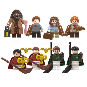 Lego Brick Harry Potter Quidditch Figures Complete Collection