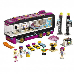 Friends Pop Star Tour Bus Building Brick Kit