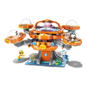 Octonauts Octopod Playset Barnacles Kwazii Peso Inkling Brick Building Block Set